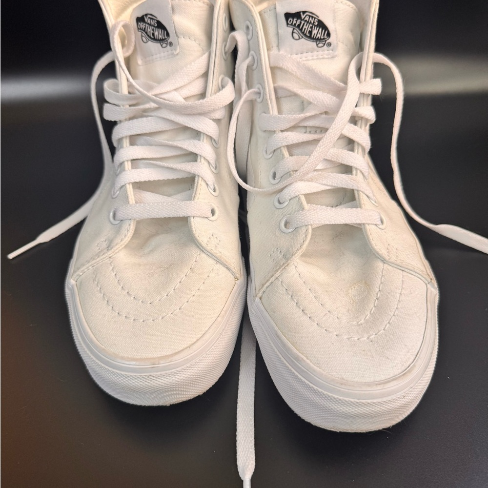 Vans Classic White Canvas High-Tops